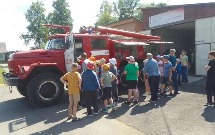 Велетьминские ребятишки подтвердили свои знания в области пожарной безопасности